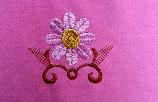 小花布制門(mén)簾