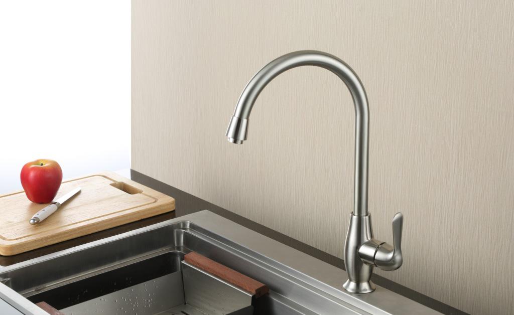 七招做好廚房水槽龍頭的保養