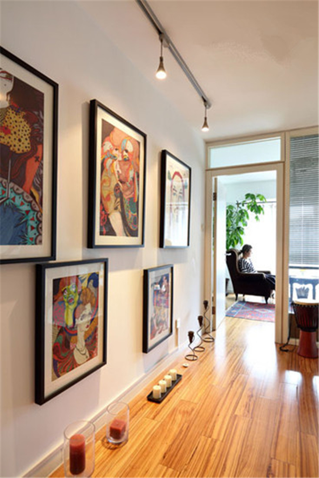 還在煩惱走廊怎么裝修嗎 如此設計立馬變風景線