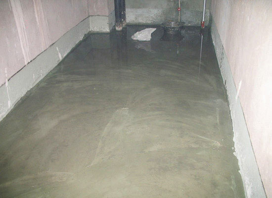 地面防水材料及處理方法